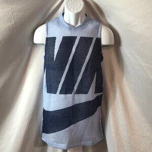 Nike Thickly Made Fish Netted Style Activewear Athletic Sport Cut Tank Top